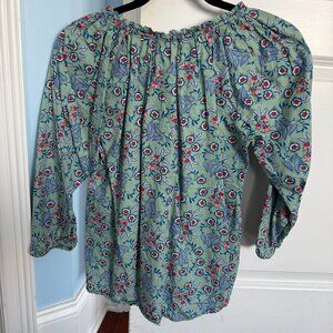 LONG SLEEVE LOFT SHIRT, SIZE XS PETITE